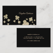 グリッターのカジノの名刺 名刺 (正面/裏面)