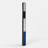 グリッターのテキサス州のフェイクな旗 Case-Mate iPhoneケース (裏面/右)