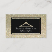 グリッターのハンガーの名刺 名刺 (正面)