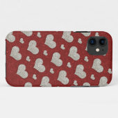 グリッターのハート Case-Mate iPhoneケース (裏面(横))