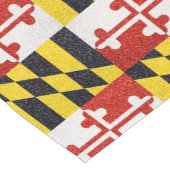 グリッターのメリーランドの旗のテーブルのランナー ショートテーブルランナー (コーナー)