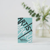 グリッターのメーキャップアーティストの名刺 名刺 (スタンド正面)