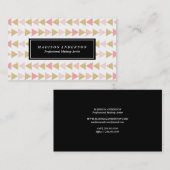 グリッターの三角形|の名刺 名刺 (正面/裏面)