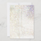 グリッターの上品なベビーはクリスマス外の寒さ (裏面)