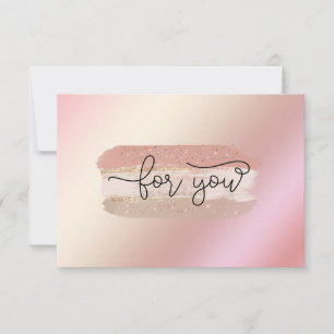 グリッターの事業証明書のギフト