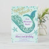 グリッターの人魚のひいさま 招待状 (スタンド正面)