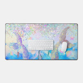 グリッターの人魚 デスクマット (キーボード&マウス)
