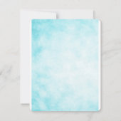 グリッターの人魚、海の下のサンキューカード、 サンキューカード (裏面)