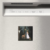 グリッターの森 – 妖精のファンタジー磁石 マグネット (インサイチュ (食洗機))