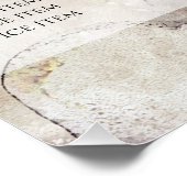 グリッターの水彩及び箔価格リスト光沢 ポスター (コーナー)