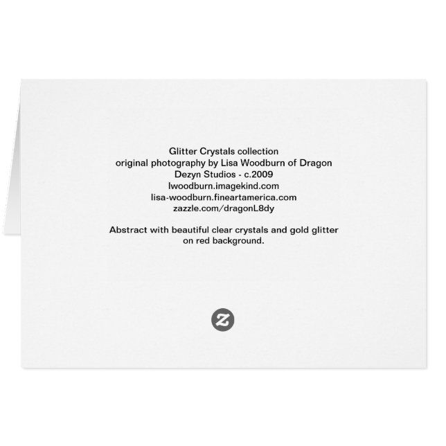 グリッターの水晶のコレクション (裏面横)