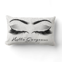 グリッターの目メイクアップラッシュシルバーグレーゴージャス