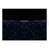 グリッターの背景 – 青 (正面横)