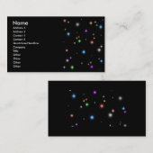 グリッターの背景 | GraphicsGrotto-45，名前， ... 名刺 (正面/裏面)