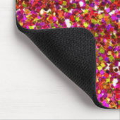 グリッターの質のmousepad マウスパッド (コーナー)