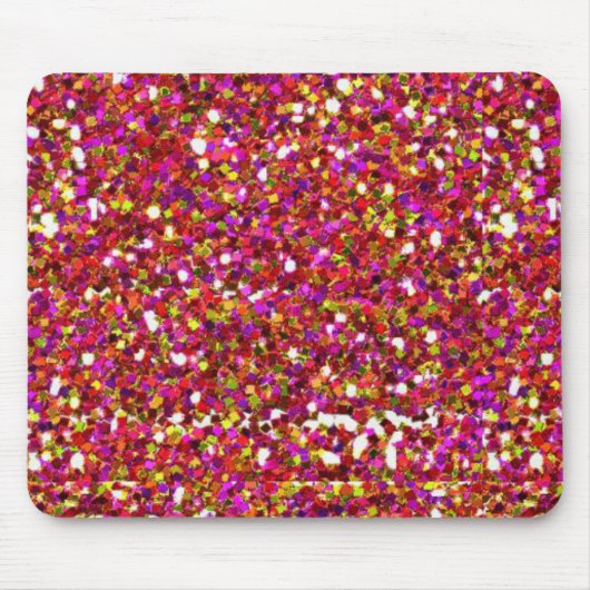 グリッターの質のmousepad マウスパッド (正面)