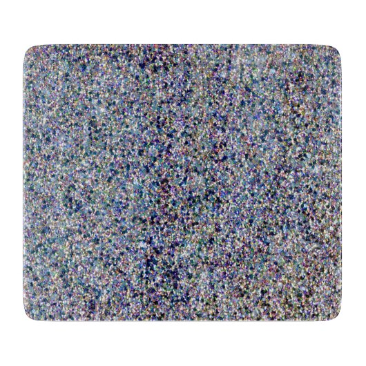 グリッターの輝きの光沢があるきらめくのグリッター カッティングボード (正面)
