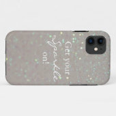 グリッターのSparkleを手に入れフェイクる5ケース Case-Mate iPhoneケース (裏面(横))