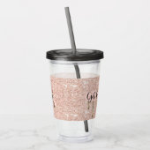 グリッターのtumblr アクリルタンブラー (左)