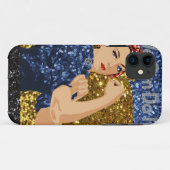 グリッターはリベッターを愛する Case-Mate iPhoneケース (裏面(横))