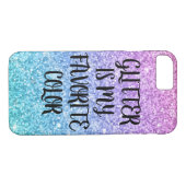 グリッターは私のお気に入りのな色の電話箱です Case-Mate iPhoneケース (裏面(横))