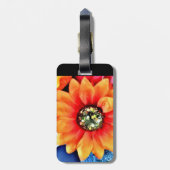 グリッターひまわり ラゲッジタグ (裏面縦)