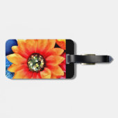 グリッターひまわり ラゲッジタグ (裏面横)
