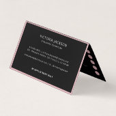 グリッターまつげアフターケアロイヤリティオールインワン  名刺 (裏面)