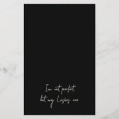 グリッターまつ毛エクステンション黒価格リスト チラシ (裏面)