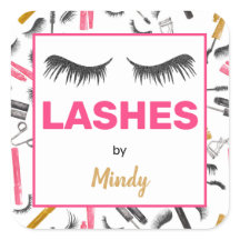 グリッターまばたきメイクアップアーティスト水彩画