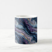グリッターアガテパープルブルーコーヒーマグ コーヒーマグカップ (中央)