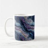 グリッターアガテパープルブルーコーヒーマグ コーヒーマグカップ (左)