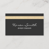 グリッターアクセント 名刺 (正面)