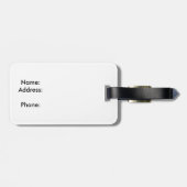 グリッターアリゾナ州旗カスタマイズ可能な荷物タグ ラゲッジタグ (裏面横)