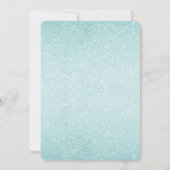 グリッターアールデコサプライズパーティー誕生日招待状 招待状 (裏面)