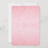 グリッターアールデコサプライズパーティー誕生日招待状 招待状 (裏面)