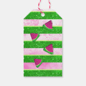 グリッターイチゴの感謝ギフトタグ ギフトタグ (裏面)