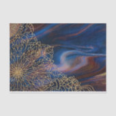 グリッターインディアン手引き装飾用デコパージュ 薄葉紙 (正面)