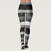 グリッターイン・ブラック&シルバー レギンス (裏面)