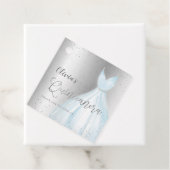 グリッターエレガントシルバーブルードレスキンセアニラ フェイバータグ (インサイチュ)