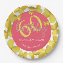 グリッターエレガント金ゴールドバタフライカリグラフィー