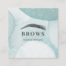 グリッターオモダンーゲンブラウエンヴィスティンカルテスクエアバス