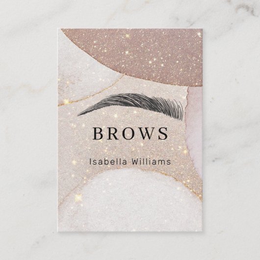 グリッターオモダンーゲンブラウエンヴィスティンカルテスクエアバス 名刺 (正面)