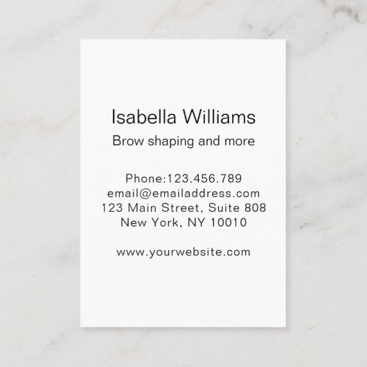 グリッターオモダンーゲンブラウエンヴィスティンカルテスクエアバス 名刺 (裏面)