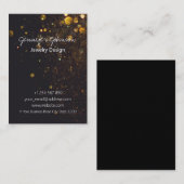 グリッターオンブラック 名刺 (正面/裏面)