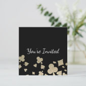 グリッターカジノ バースデーパーティー 招待状 (スタンド正面)