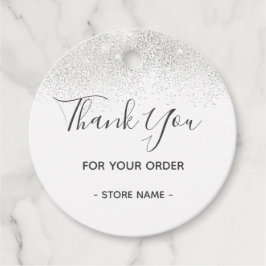 グリッターカスタムシルバー注文ありがとう フェイバータグ