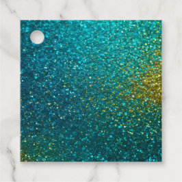 グリッターカラフルアートギフトラベル フェイバータグ