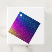 グリッターカラフルアートギフトラベル フェイバータグ (インサイチュ)