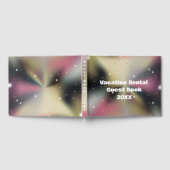 グリッターカラフルバケーションハウスレンタル ゲストブック (全面)